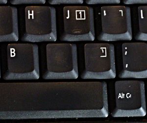 My keyboard