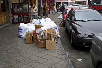 Brussles garbage collection